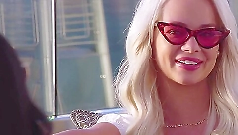 Blonde with a big cock enjoys anal and deepthroat sex