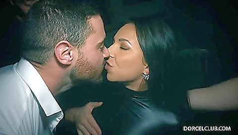 Two chicks are fucked by a black dude with a big dick