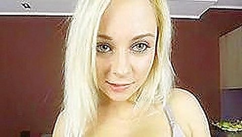 Milf with sexy legs and perky nipples takes off her dress