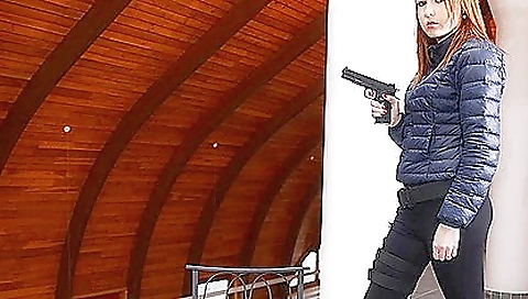 Sexy redhead with a cute ass and sexy tits is ready to take your cock