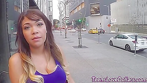 Big cock teeny has mouth that can hold all the jizz