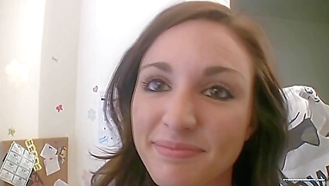 Stepfather and his wife's daughter are playing a lap dance