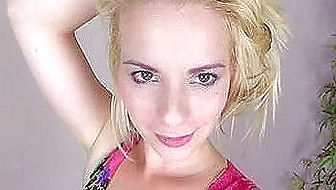 sexy babe in a white lingerie gets naked and shows off body