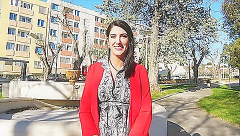 Brunette slut gets her pussy sucked and her ass nailed