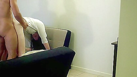 Creampied by a horny old teen in a hot amateur porn