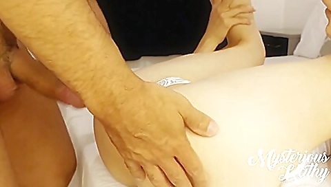 Mysterious Kathy - Big Ass teen 18+ Gets Fucked In Missionary