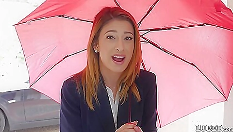 Hairy teen babe with small tits gets fucked in her pussy