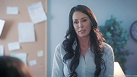 Horny teacher is going to finger her pussy and spread her legs