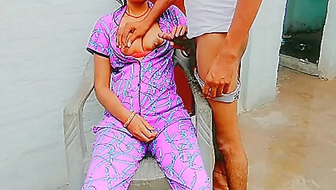 Amateur brunette getting a little more into her hairy pussy