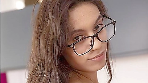 Young amateur milf makes wild mess with her face and mouth