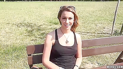 Ani Black Fox In Bubble Butt Blonde Public Seduction